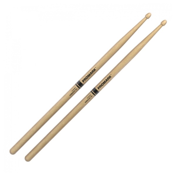 RealFeel Evans Attacktile Mountable Drum Pad & Promark Rebound 5A Hickory Sticks, 10 Inch