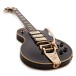 Gibson Custom 1957 Les Paul Custom Reissue 3-Pickup Bigsby VOS, Ebony #751150 - angle shot