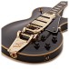 Gibson Custom 1957 Les Paul Custom Reissue 3-Pickup Bigsby VOS, Ebony #751150 - lower bout