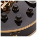 Gibson Custom 1957 Les Paul Custom Reissue 3-Pickup Bigsby VOS, Ebony #751150 - controls