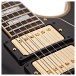 Gibson Custom 1957 Les Paul Custom Reissue 3-Pickup Bigsby VOS, Ebony #751150 - neck pickup