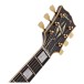 Gibson Custom 1957 Les Paul Custom Reissue 3-Pickup Bigsby VOS, Ebony #751150 - headstock