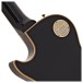 Gibson Custom 1957 Les Paul Custom Reissue 3-Pickup Bigsby VOS, Ebony #751150 - Custom Shop badge