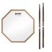 RealFeel Evans Attacktile Mountable Drum Pad & Promark Forward 5A FireGrain Hickory Sticks, 10 Inch