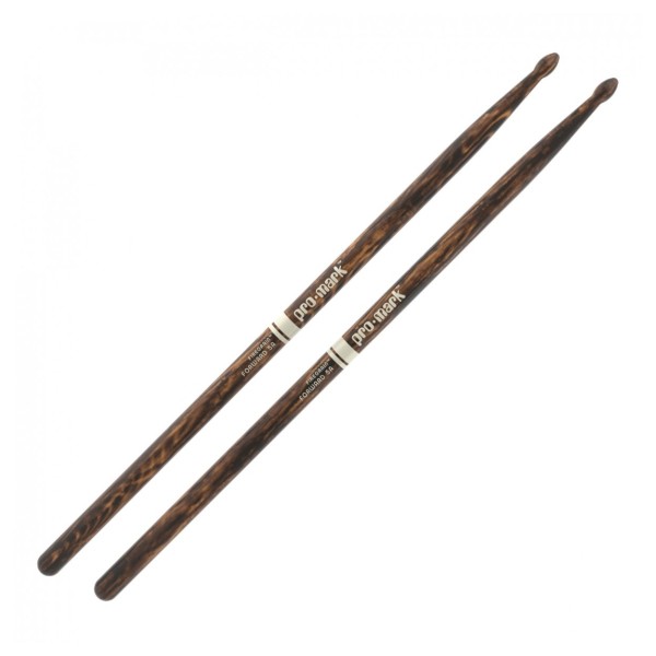 RealFeel Evans Attacktile Mountable Drum Pad & Promark Forward 5A FireGrain Hickory Sticks, 10 Inch