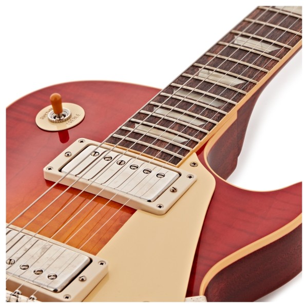Gibson Custom 1959 Les Paul Standard Reissue VOS, Washed Cherry Sunburst #943028 - upper bout