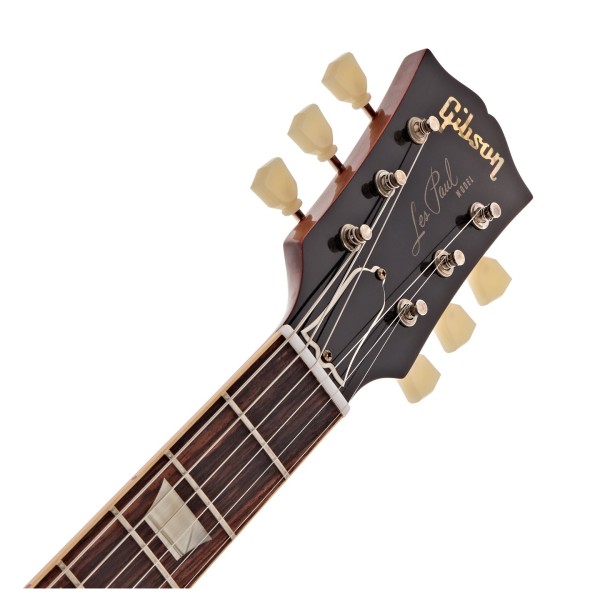 Gibson Custom 1959 Les Paul Standard Reissue VOS, Washed Cherry Sunburst #943028 - headstock