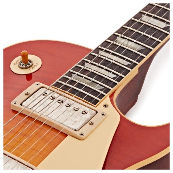 Gibson Custom 1959 Les Paul Standard Reissue Ultra Light Aged, Sunrise Teaburst #951276 - upper bout