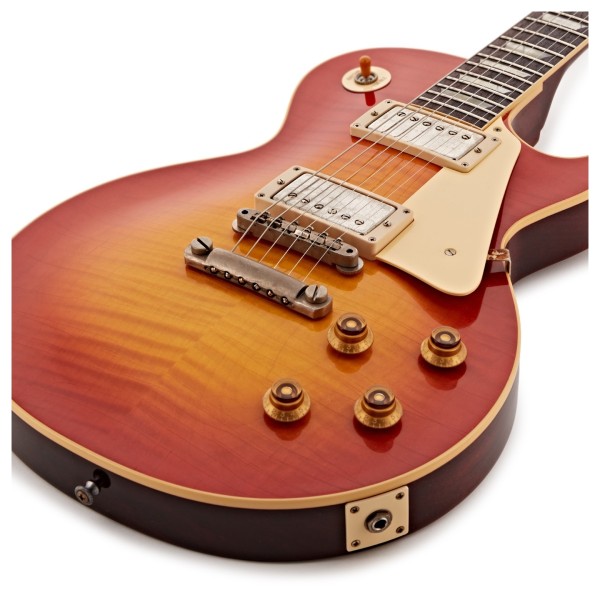 Gibson Custom 1959 Les Paul Standard Reissue Ultra Light Aged, Sunrise Teaburst #951276 - lower bout