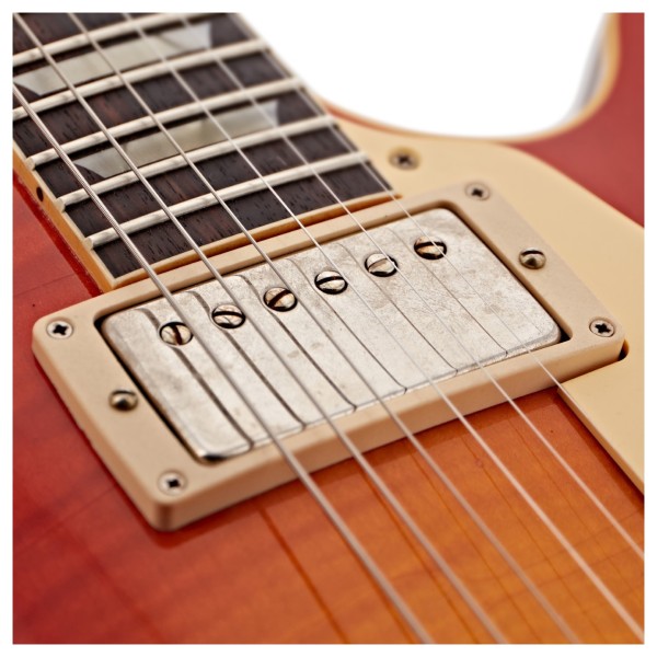 Gibson Custom 1959 Les Paul Standard Reissue Ultra Light Aged, Sunrise Teaburst #951276 - neck pickup