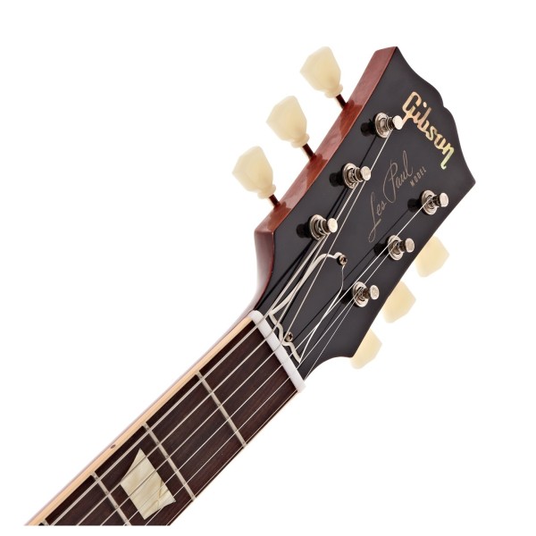 Gibson Custom 1958 Les Paul Standard Reissue VOS, Lemon Burst #841300, Fret Board and Headstock