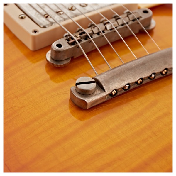 Gibson Custom 1959 Les Paul Standard Reissue Ultra Light Aged, Sunrise Teaburst #951276 - bridge