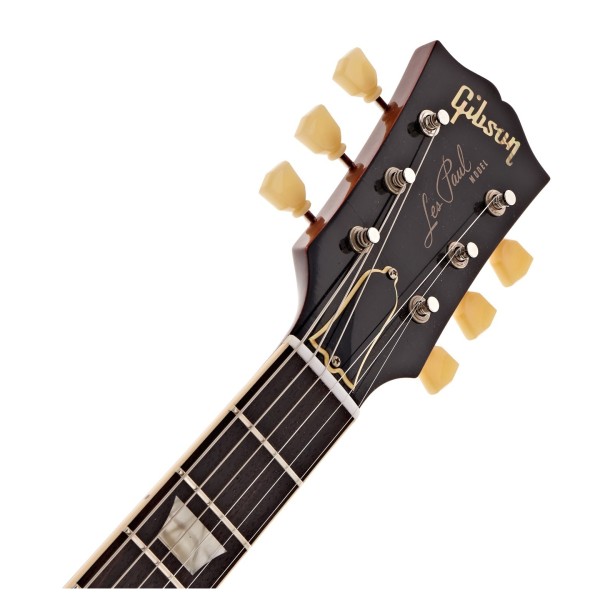 Gibson Custom 1959 Les Paul Standard Reissue Ultra Light Aged, Sunrise Teaburst #951276 - headstock