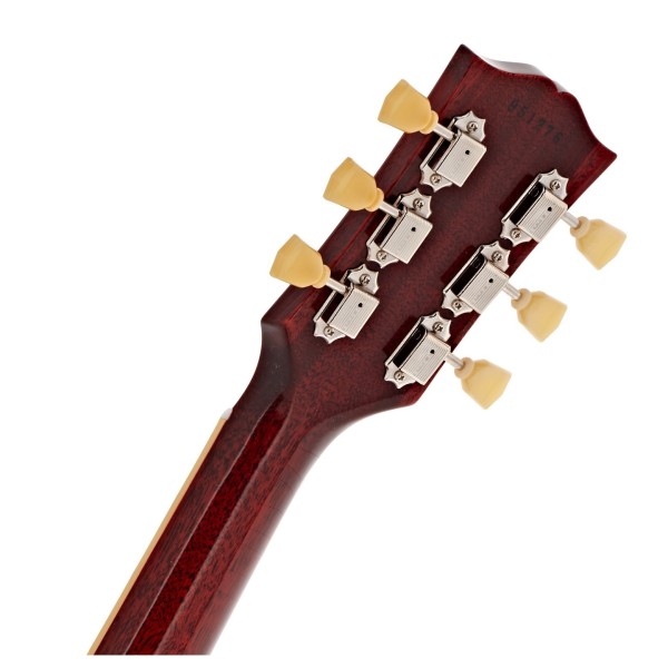 Gibson Custom 1959 Les Paul Standard Reissue Ultra Light Aged, Sunrise Teaburst #951276 - back of headstock
