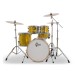 Gretsch Catalina Maple 22'' 5pc With Istanbul Xist Cymbals, Hardware & Throne, Lemon Sparkle