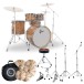 Gretsch Catalina Maple 22'' 5pc With Istanbul Xist Cymbals, Hardware & Throne, Antique Maple