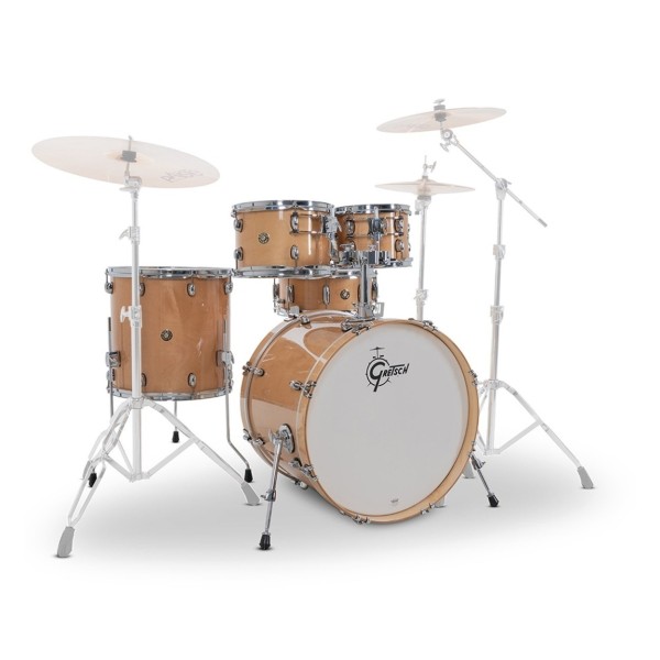 Gretsch Catalina Maple 22'' 5pc With Istanbul Xist Cymbals, Hardware & Throne, Antique Maple