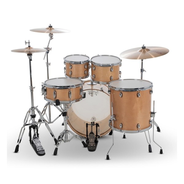 Gretsch Catalina Maple 22'' 5pc With Istanbul Xist Cymbals, Hardware & Throne, Antique Maple