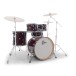 Gretsch Catalina Maple 22'' 5pc With Istanbul Xist Cymbals, Hardware & Throne, Purple Gloss