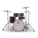 Gretsch Catalina Maple 22'' 5pc With Istanbul Xist Cymbals, Hardware & Throne, Purple Gloss