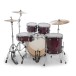 Gretsch Catalina Maple 22'' 5pc With Istanbul Xist Cymbals, Hardware & Throne, Purple Gloss
