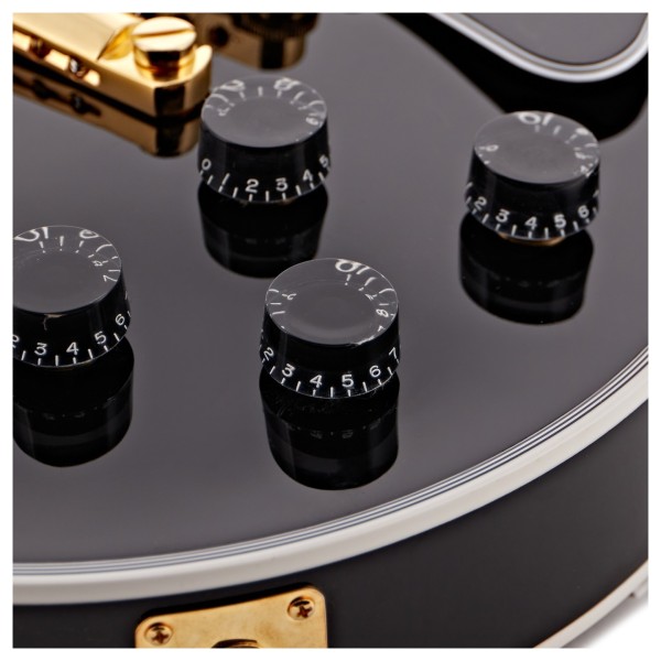 Gibson Custom Les Paul Custom, Ebony #CS404397 - controls