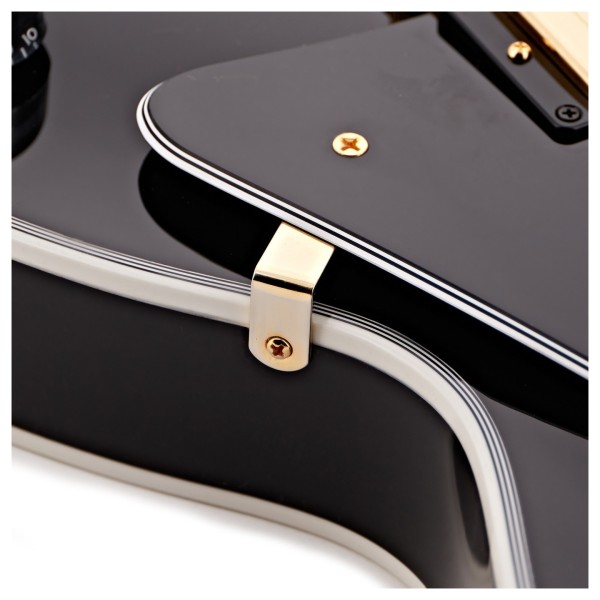 Gibson Custom Les Paul Custom, Ebony #CS404397 - scratch plate