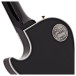 Gibson Custom Les Paul Custom, Ebony #CS404397 - neck joint and Custom Shop badge