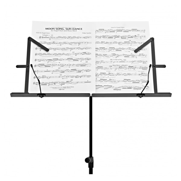 Music Stand by Gear4music, Black