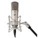 WA-87jr Studio Microphone, Nickel - Shock Mount