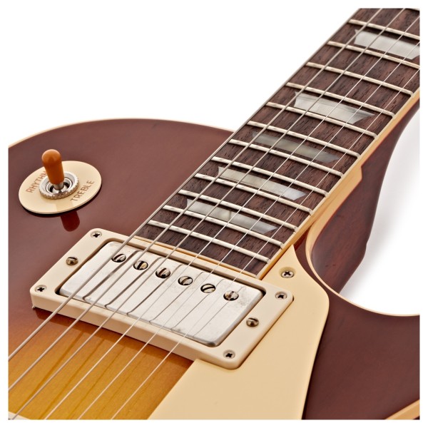Gibson Custom 1958 Les Paul Standard Reissue VOS, Ice Tea Burst #85476 - upper bout