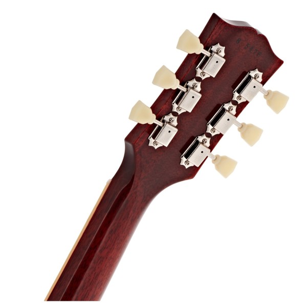Gibson Custom 1958 Les Paul Standard Reissue VOS, Ice Tea Burst #85476 - back of headstock