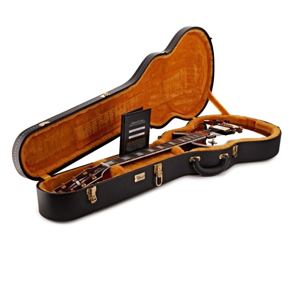 Gibson Custom Les Paul Custom, Ebony #404035 - in case