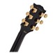 Gibson Custom Les Paul Custom, Ebony #404035 - back of headstock