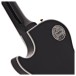 Gibson Custom Les Paul Custom, Ebony #404035 - neck joint and Custom Shop badge