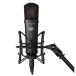 WA-87jr Condenser Microphone, Black - Shock Mount
