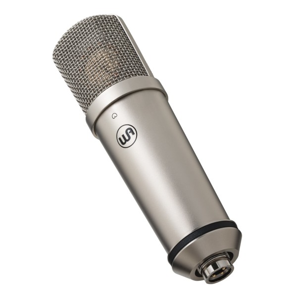 Warm Audio WA-87jr Studio Essential, Nickel - Angled