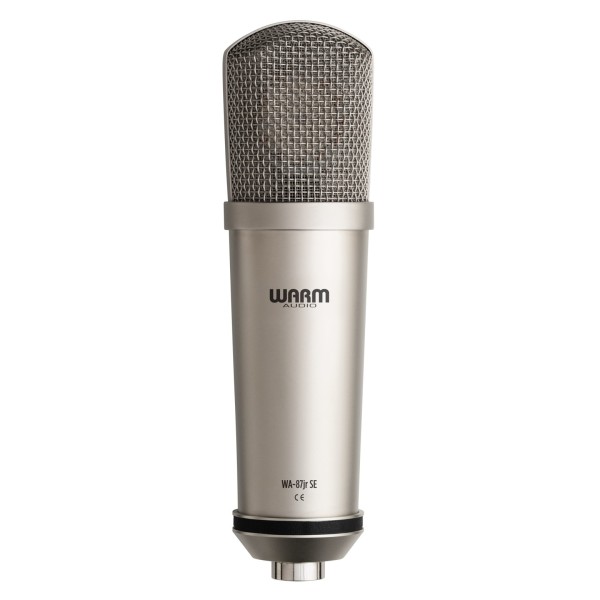 WA-87jr Studio Essential Condenser Microphone, Nickel - Rear