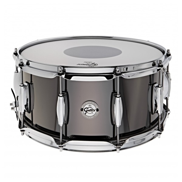 Gretsch Full Range 14 x 6.5'' Black Nickel Over Steel Snare & Premium Bag