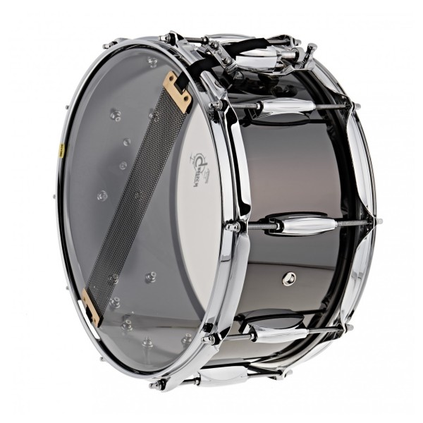 Gretsch Full Range 14 x 6.5'' Black Nickel Over Steel Snare & Premium Bag
