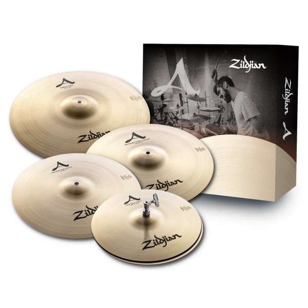 Zildjian A Cymbal Set with Free 18'' Medium-Thin Crash