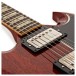 Gibson Custom 1961 Les Paul SG Standard Reissue Stop-Bar VOS, Cherry Red #502001 - neck pickup
