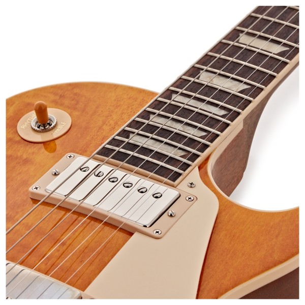 Gibson Les Paul Standard 50s Figured Top, Honey Amber #214350211 - upper bout