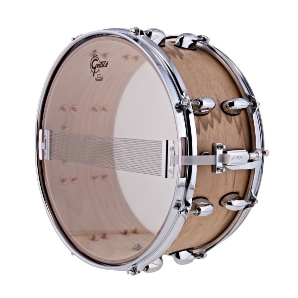 Gretsch 14" x 6.5" Silver Series Snare Drum & Premium Bag, Natural Satin