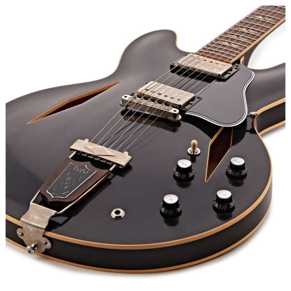 Gibson Custom 1964 Trini Lopez Standard Reissue VOS, Ebony #140435 - lower bout