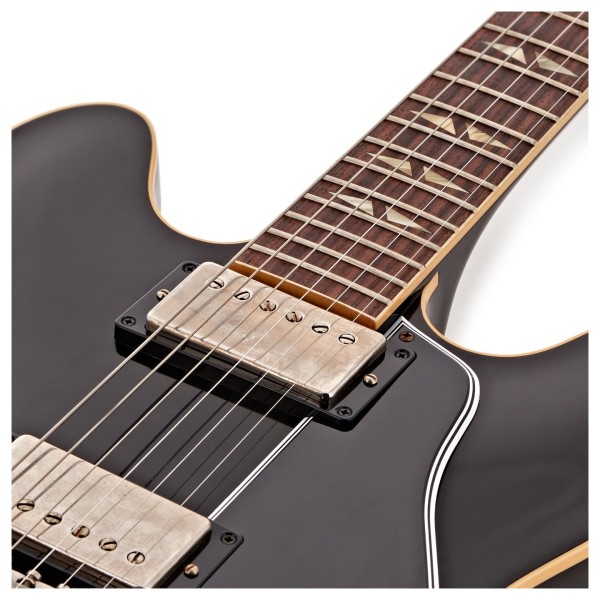 Gibson Custom 1964 Trini Lopez Standard Reissue VOS, Ebony #140435 - upper bout