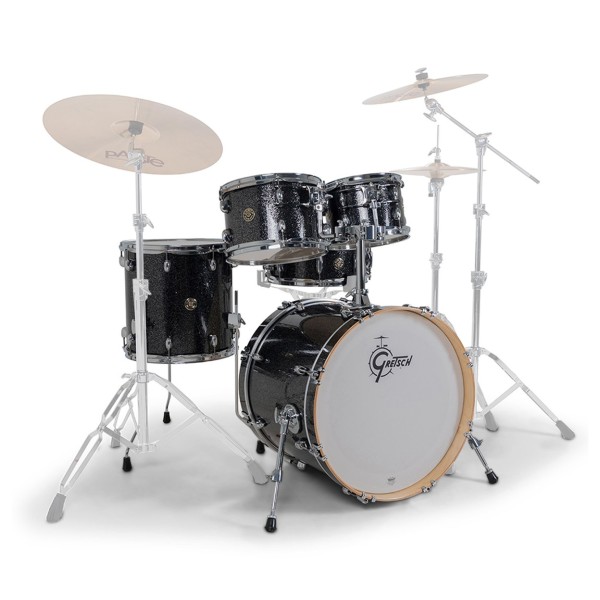 Gretsch Catalina Maple 20'' Fusion 5pc Shell Pack, Black Stardust
