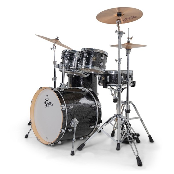 Gretsch Catalina Maple 20'' Fusion 5pc Shell Pack, Black Stardust