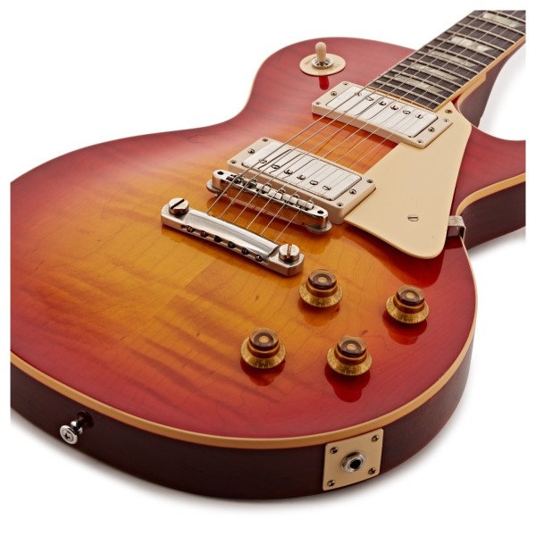 Gibson Custom 1959 Les Paul Standard Reissue VOS, Washed Cherry Sunburst #932559 - lower bout