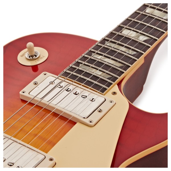 Gibson Custom 1959 Les Paul Standard Reissue VOS, Washed Cherry Sunburst #932559 - upper bout